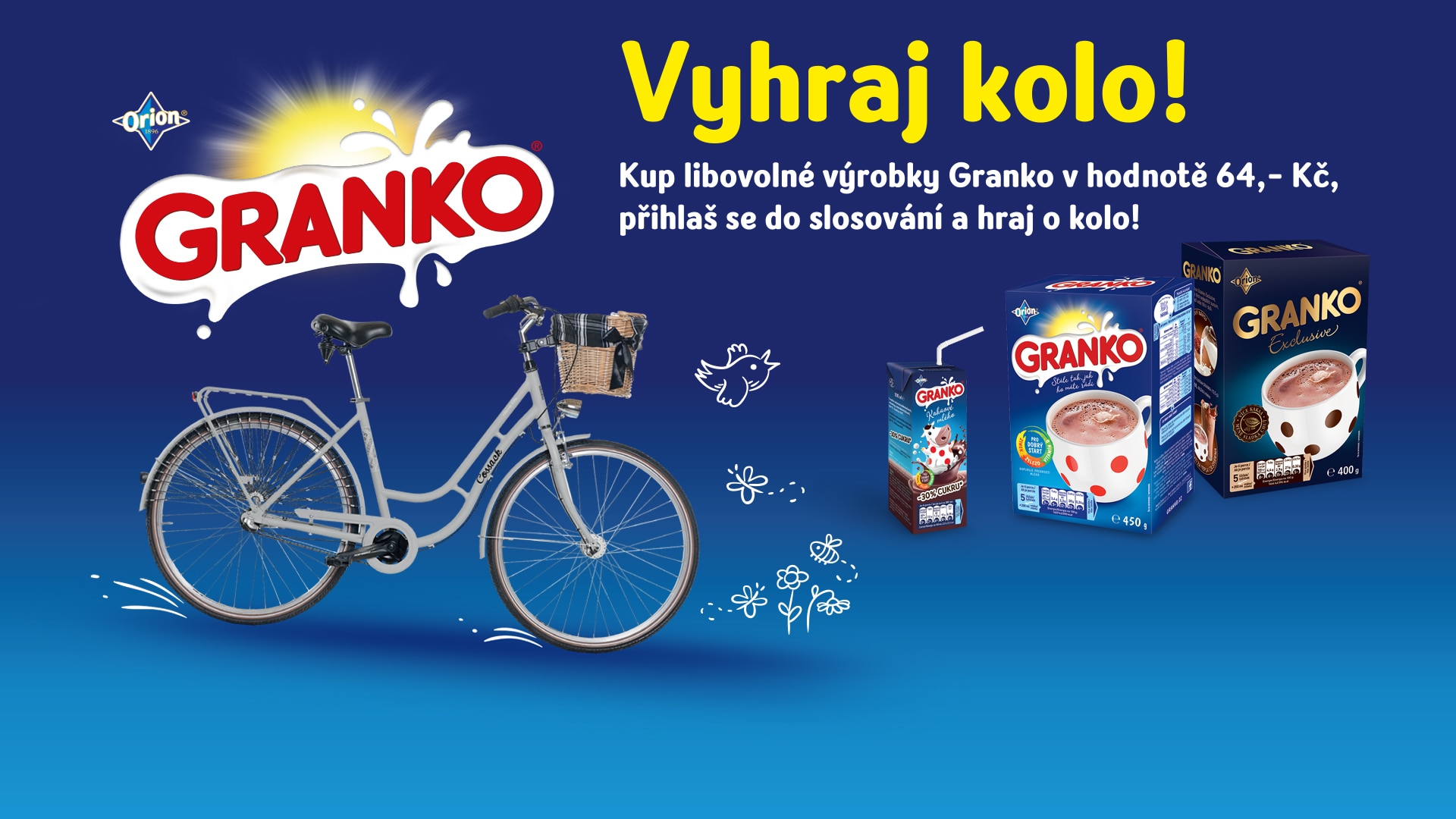 ORION GRANKO Vyhraj s GRANKO kolo