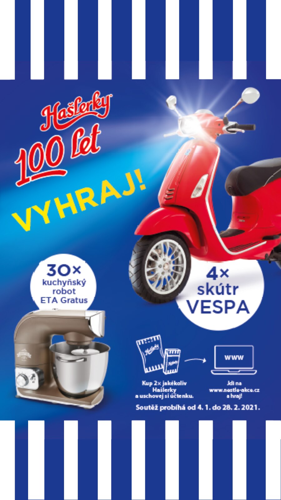 Súťaž s Hašlerkami!