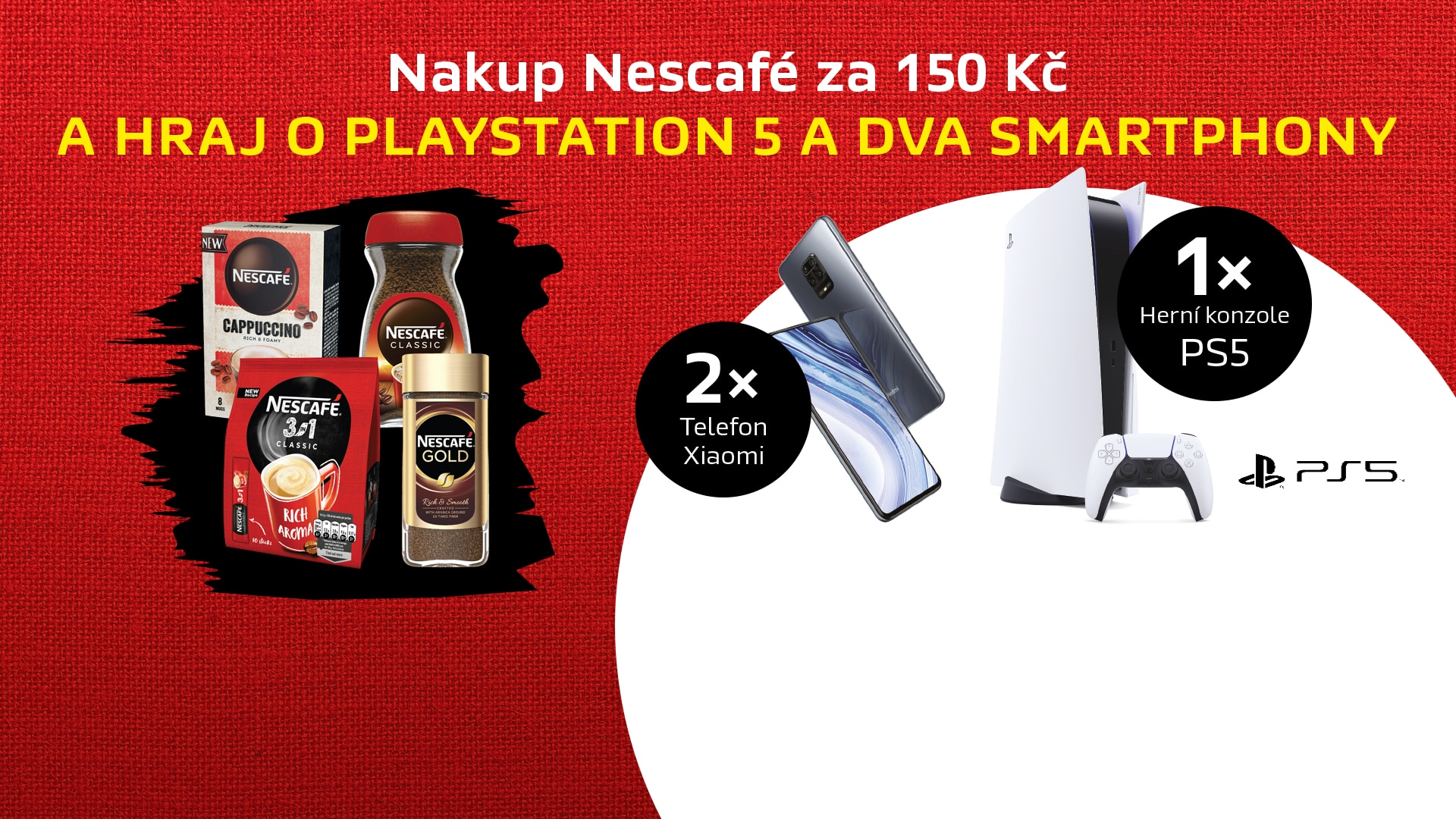 NESCAFÉ – Vyhrajte PlayStation5