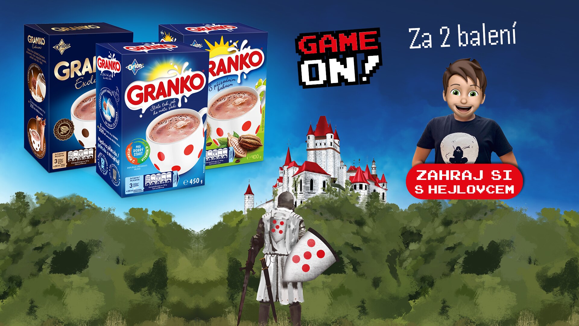 SOUTĚŽ GAME ON!