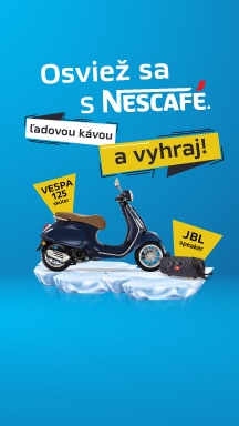 Kúpte akúkoľvek NESCAFÉ ľadovú kávu a vyhrajte jednu zo skvelých výhier!