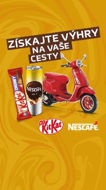 Vyhrajte s produktami Nescafé ľadová káva alebo KitKat skvelé ceny. 