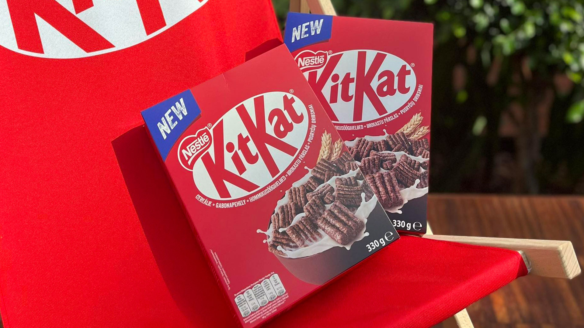 Vyhrajte zásobu cereálií KitKat