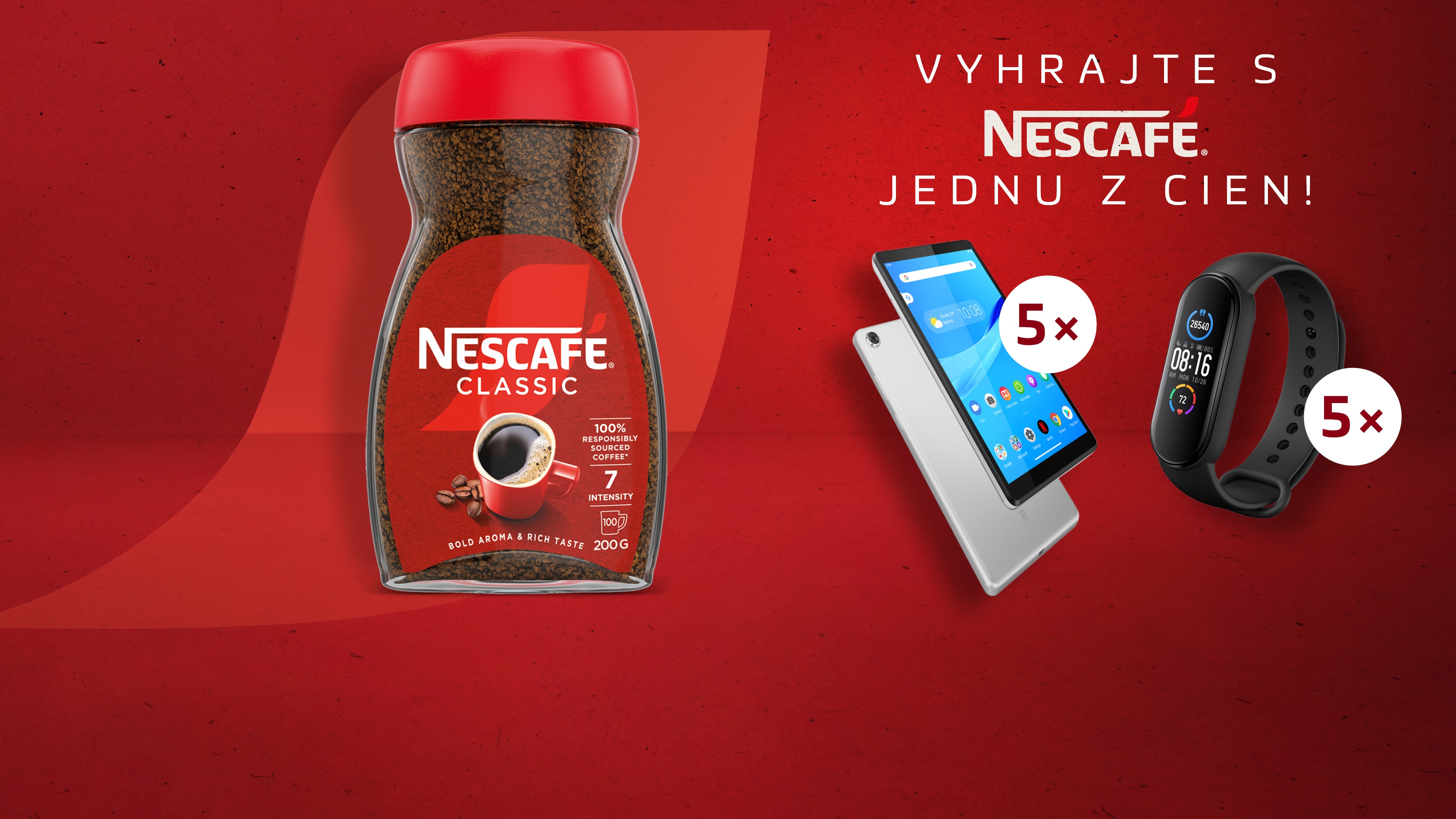 Kúpte NESCAFÉ Classic 200g alebo NESCAFÉ Crema 200g v Bille a vyhrajte jednu zo smart výhier!